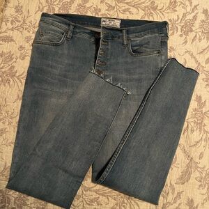 Free People cropped skinny Jeans